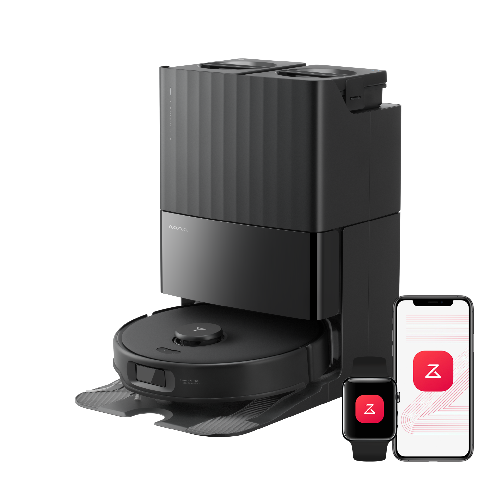 Roborock Qrevo Edge S5A robotdammsugare (förbättrad av Qrevo Pro) med multifunktionell dockningsstation 3.0