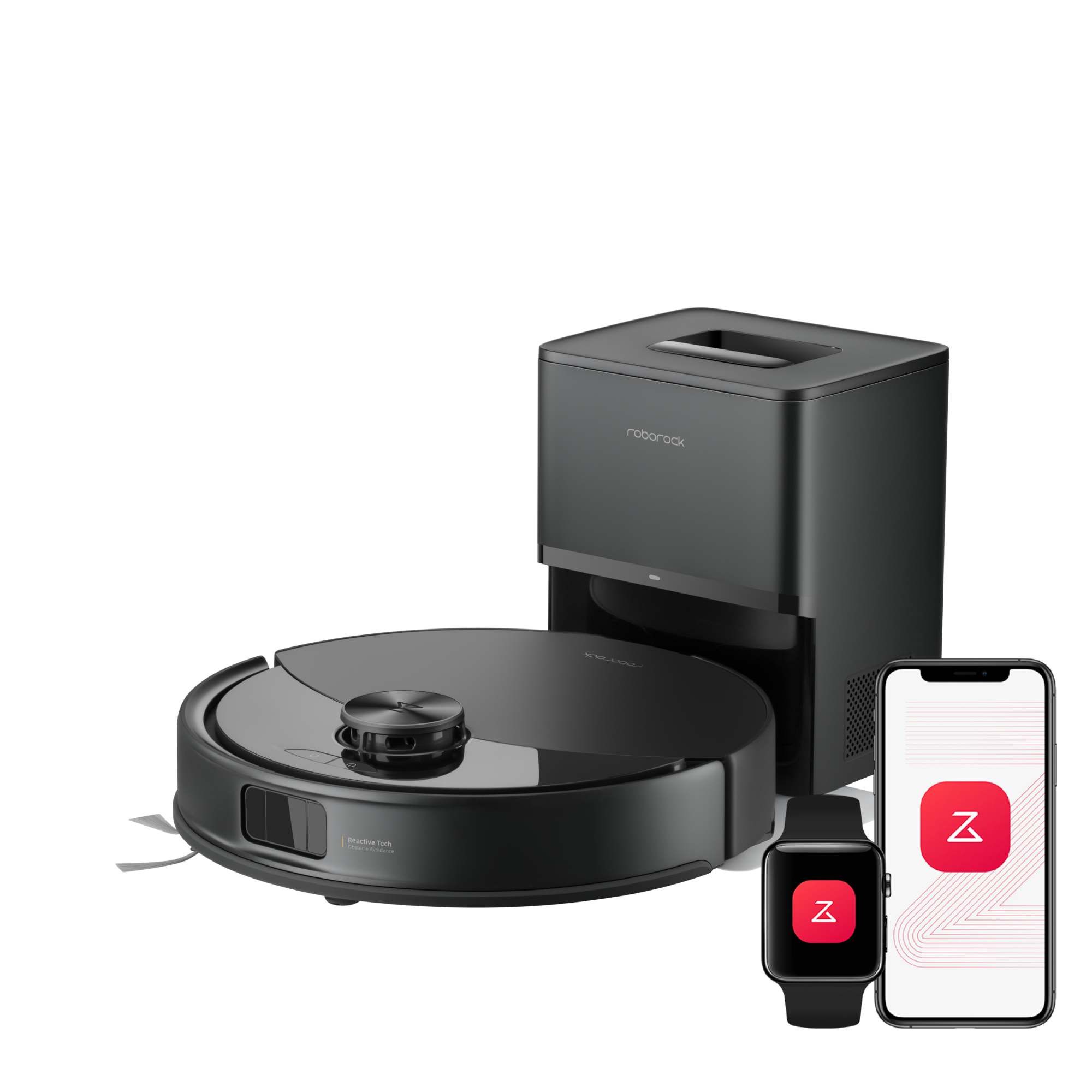 Roborock Q10 S5+ robotdammsugare med automatisk tömningsstation – Uppgraderad version av Q8 Max+